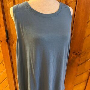 Athleta Skylark Blue Y2K Drape Vital Tank 2.0 2X sustainable